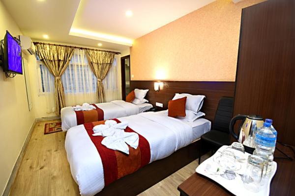 Hotel Sapana Garden Thamel Katmandu Kültér fotó